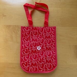 LIMITED EDITION - Lululemon Red Shopper Tote (Small) - Never Used